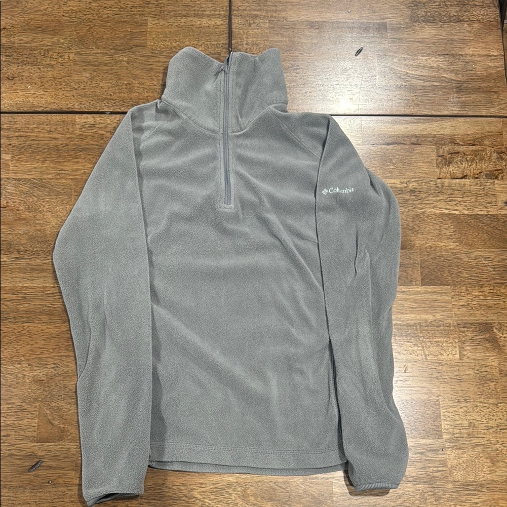 Columbia Womens Gray Quarterzip